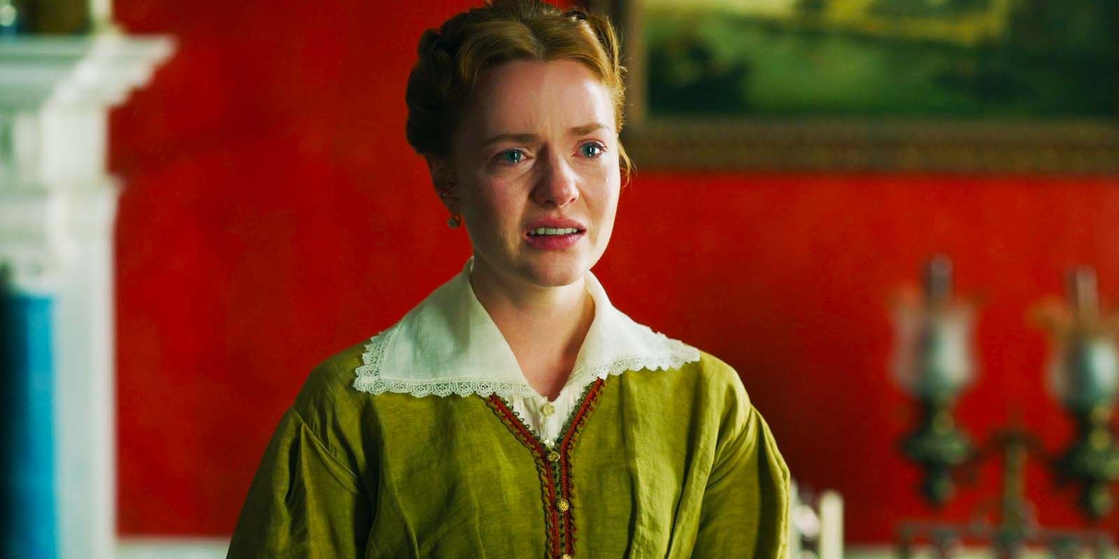 Harriet Slater as Clara Trenchard in Belgravia The Next Chapter episode 7-1 - Between Emily not supporting her & Frederick not trusting her, Clara had a lot on her plate - Clara's Escape Felt The Only Possible Choice After Everything That Happened